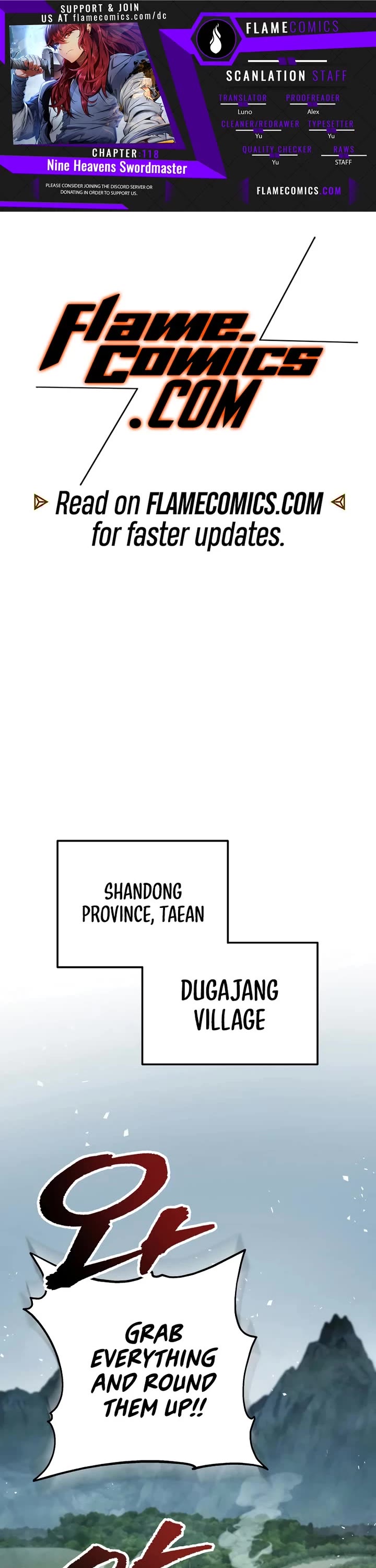 Heavenly Inquisition Sword chapter 118 page 1