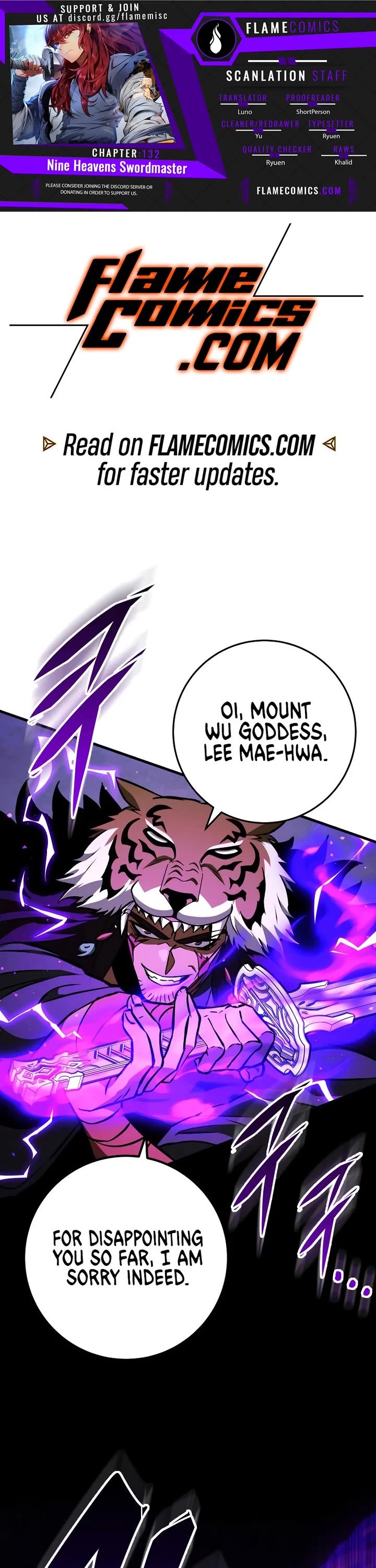 Heavenly Inquisition Sword chapter 132 page 1