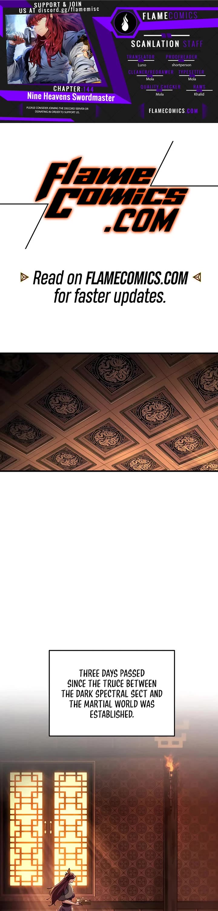 Heavenly Inquisition Sword chapter 144 page 1