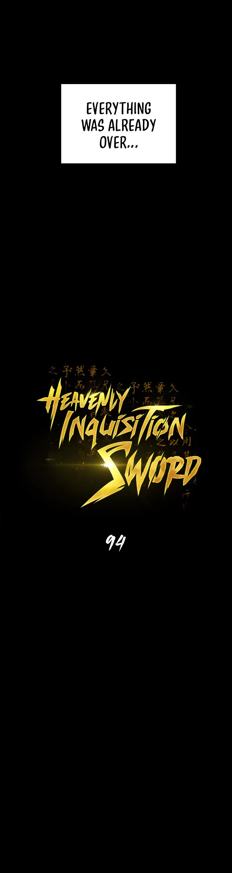 Heavenly Inquisition Sword chapter 94 page 8