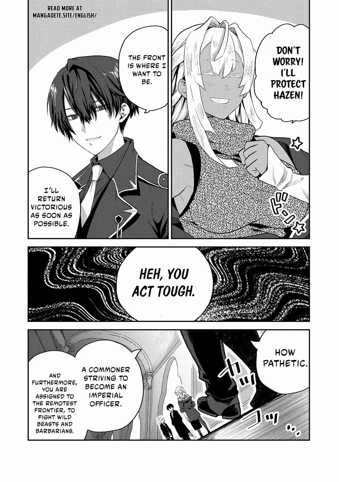 Heimin Shusshin no Teikoku Shoukan, Munou na Kizoku Joukan wo Juurin shite Nariagaru chapter 1 page 11