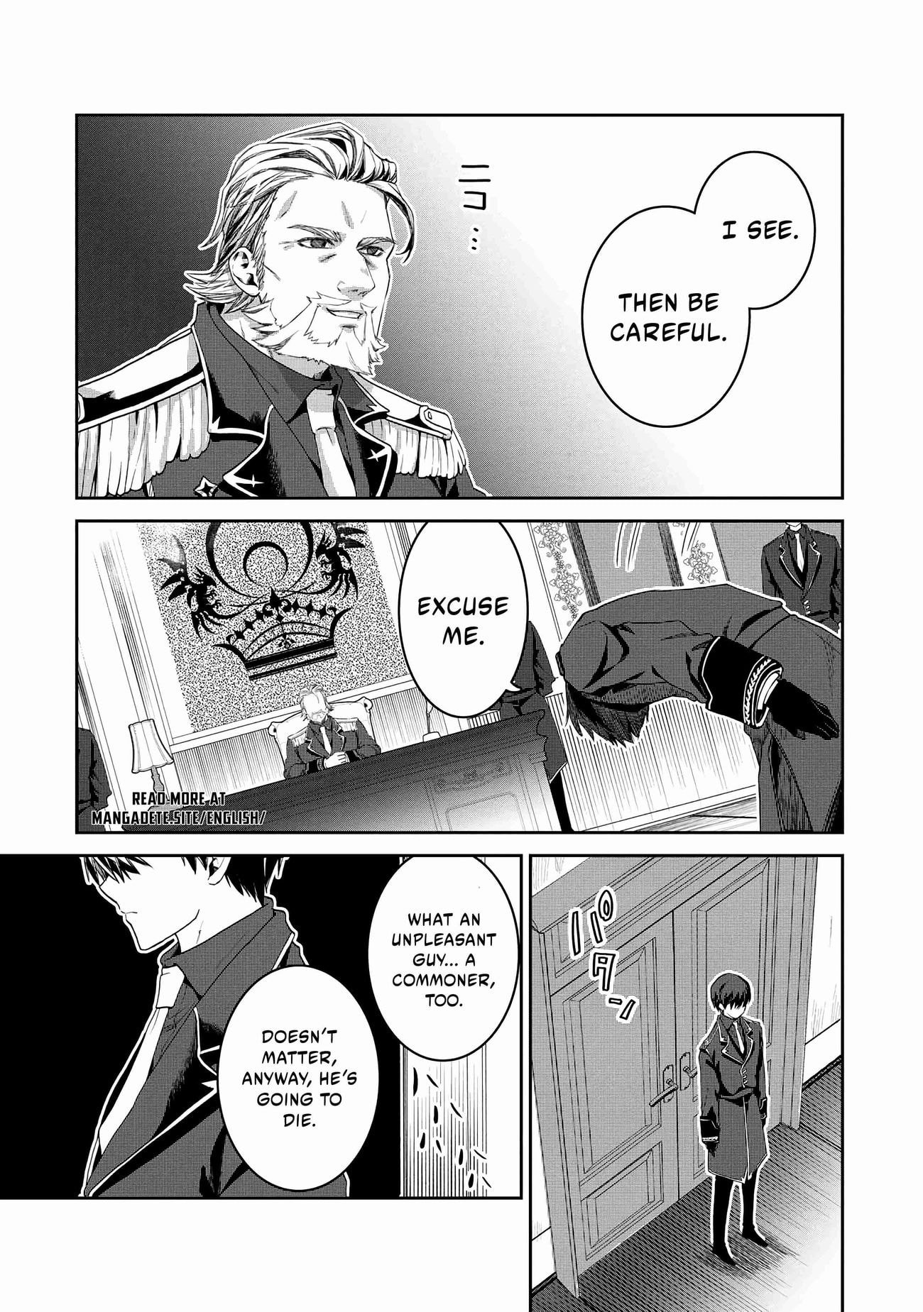 Heimin Shusshin no Teikoku Shoukan, Munou na Kizoku Joukan wo Juurin shite Nariagaru chapter 1 page 17