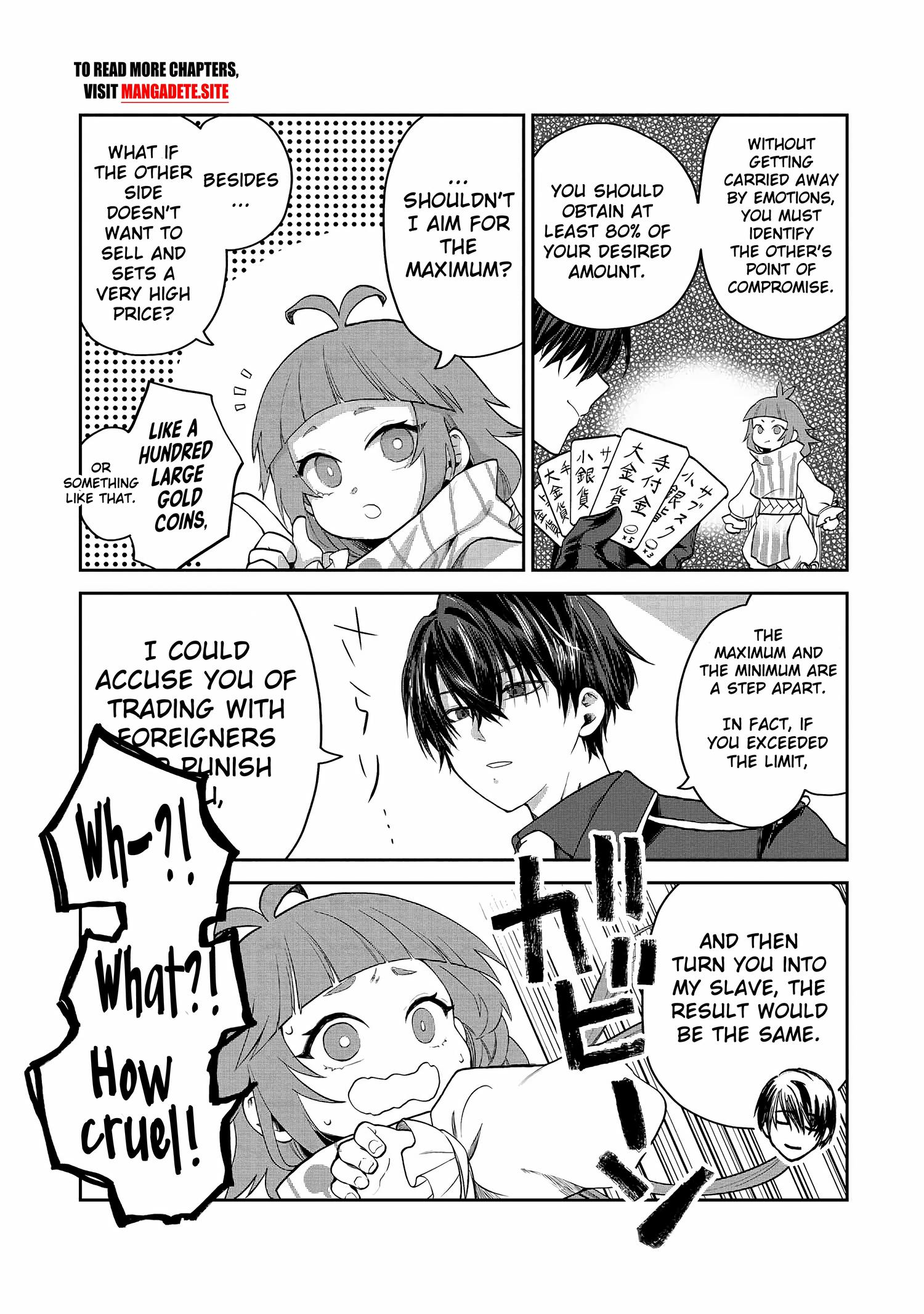 Heimin Shusshin no Teikoku Shoukan, Munou na Kizoku Joukan wo Juurin shite Nariagaru chapter 3 page 10