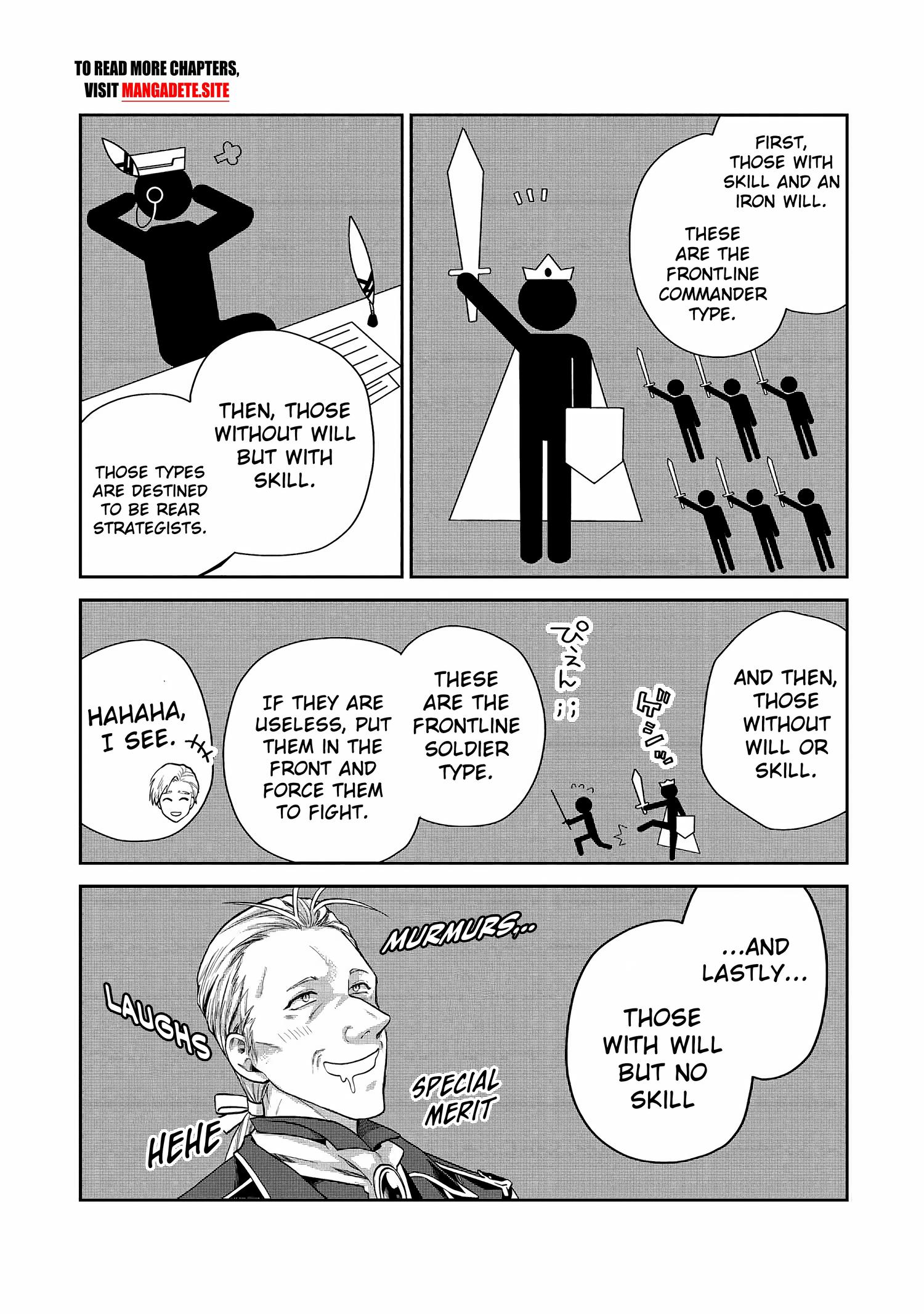 Heimin Shusshin no Teikoku Shoukan, Munou na Kizoku Joukan wo Juurin shite Nariagaru chapter 3 page 34