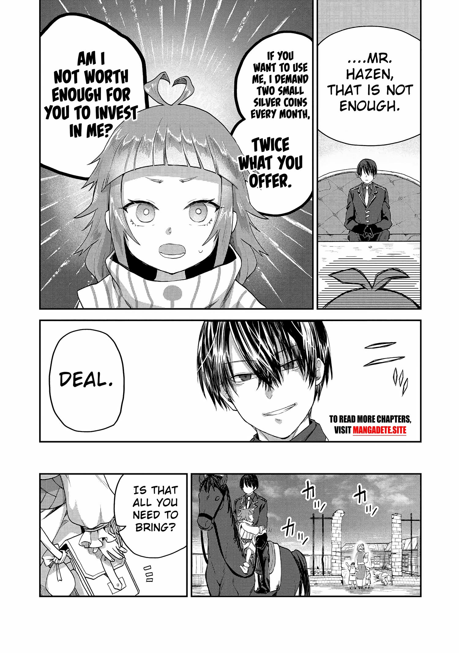 Heimin Shusshin no Teikoku Shoukan, Munou na Kizoku Joukan wo Juurin shite Nariagaru chapter 3 page 4