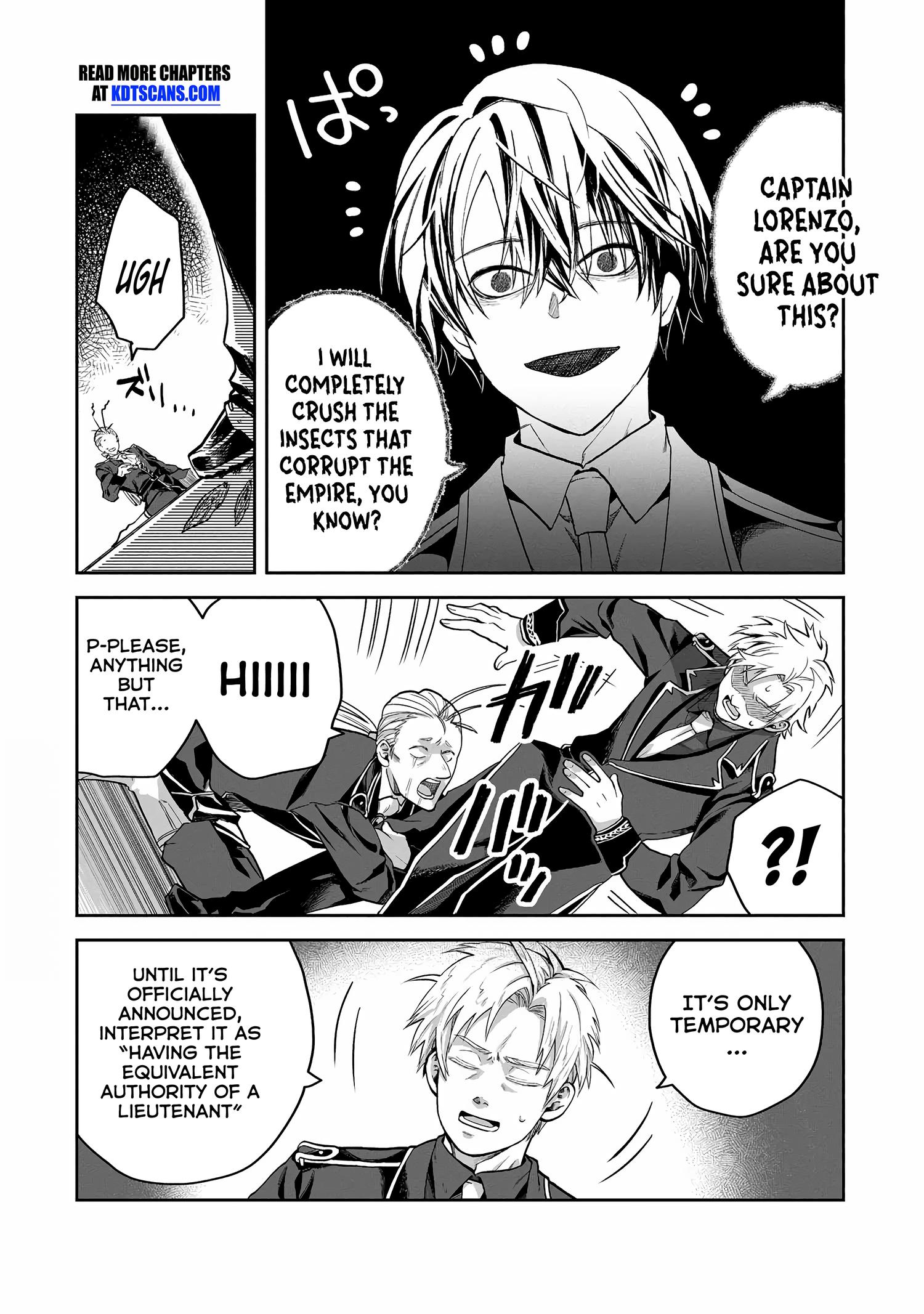 Heimin Shusshin no Teikoku Shoukan, Munou na Kizoku Joukan wo Juurin shite Nariagaru chapter 5.2 page 14