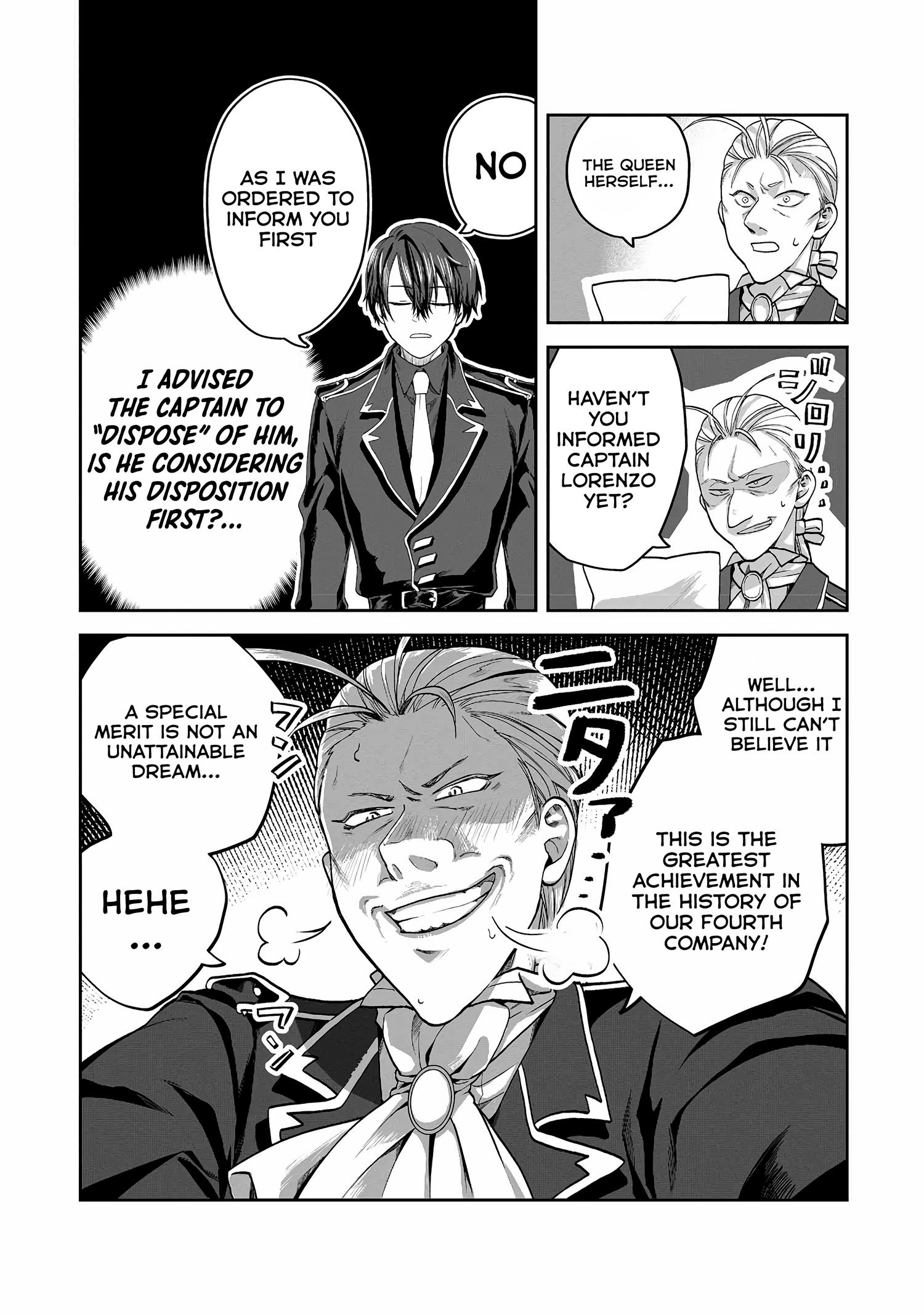 Heimin Shusshin no Teikoku Shoukan, Munou na Kizoku Joukan wo Juurin shite Nariagaru chapter 5.2 page 3