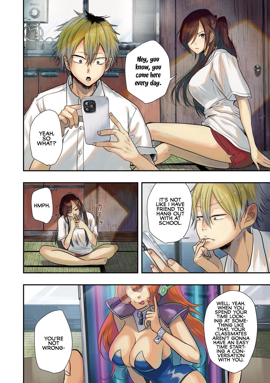 Heisei Remnant Soldier Sumire-chan chapter 1 page 4
