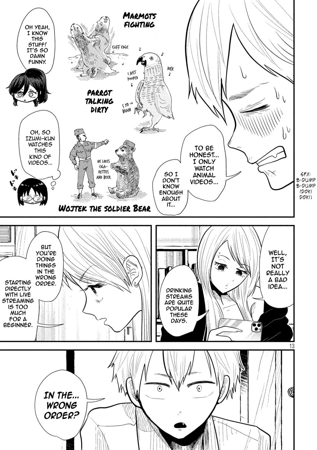 Heisei Remnant Soldier Sumire-chan chapter 18 page 13