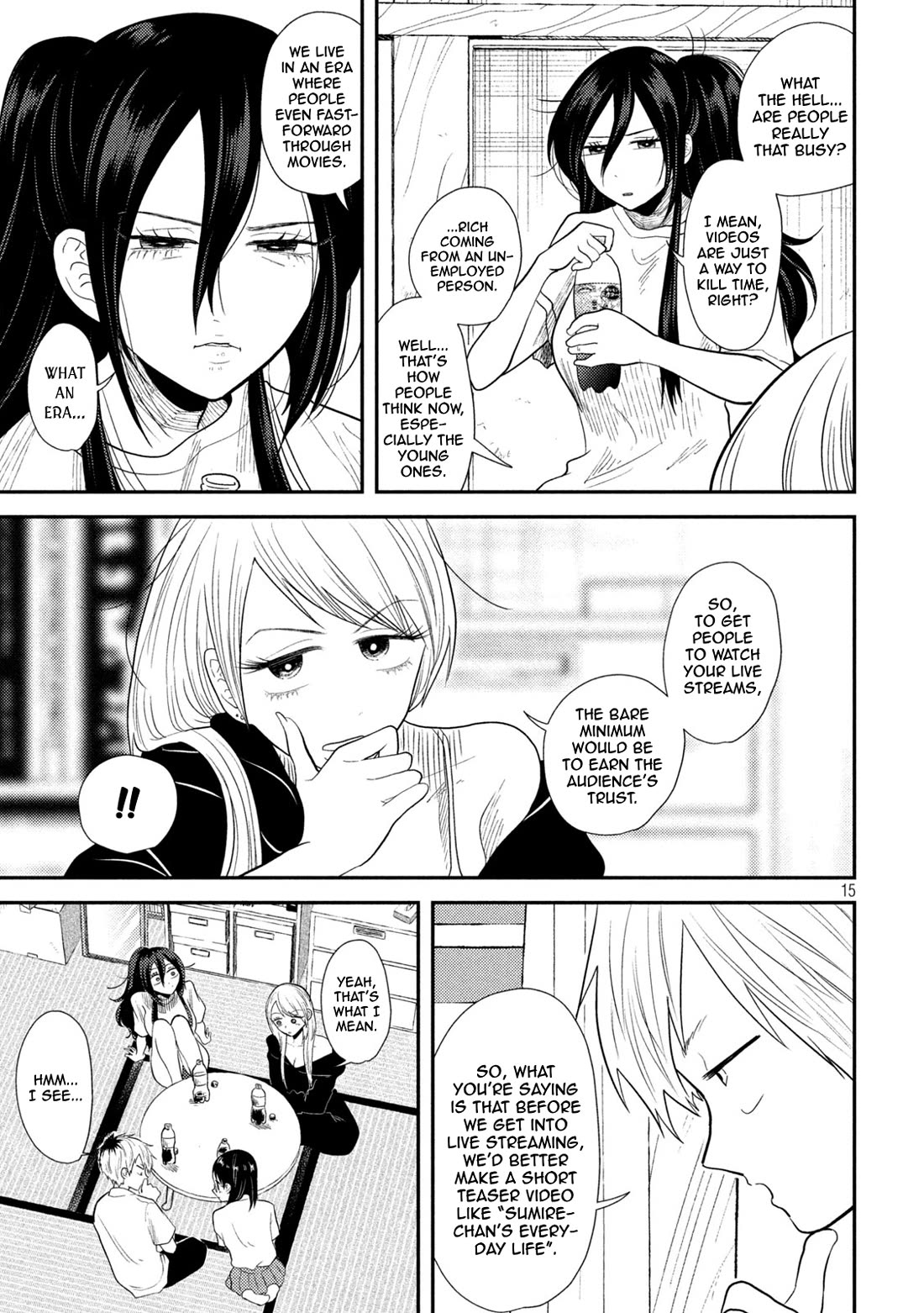 Heisei Remnant Soldier Sumire-chan chapter 18 page 15