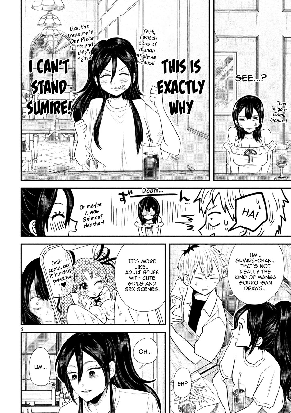 Heisei Remnant Soldier Sumire-chan chapter 31 page 8