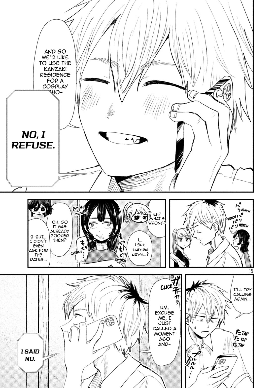 Heisei Remnant Soldier Sumire-chan chapter 33 page 15