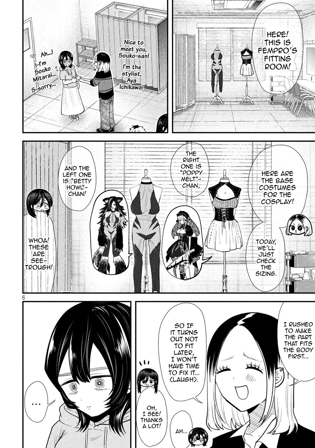 Heisei Remnant Soldier Sumire-chan chapter 38 page 6