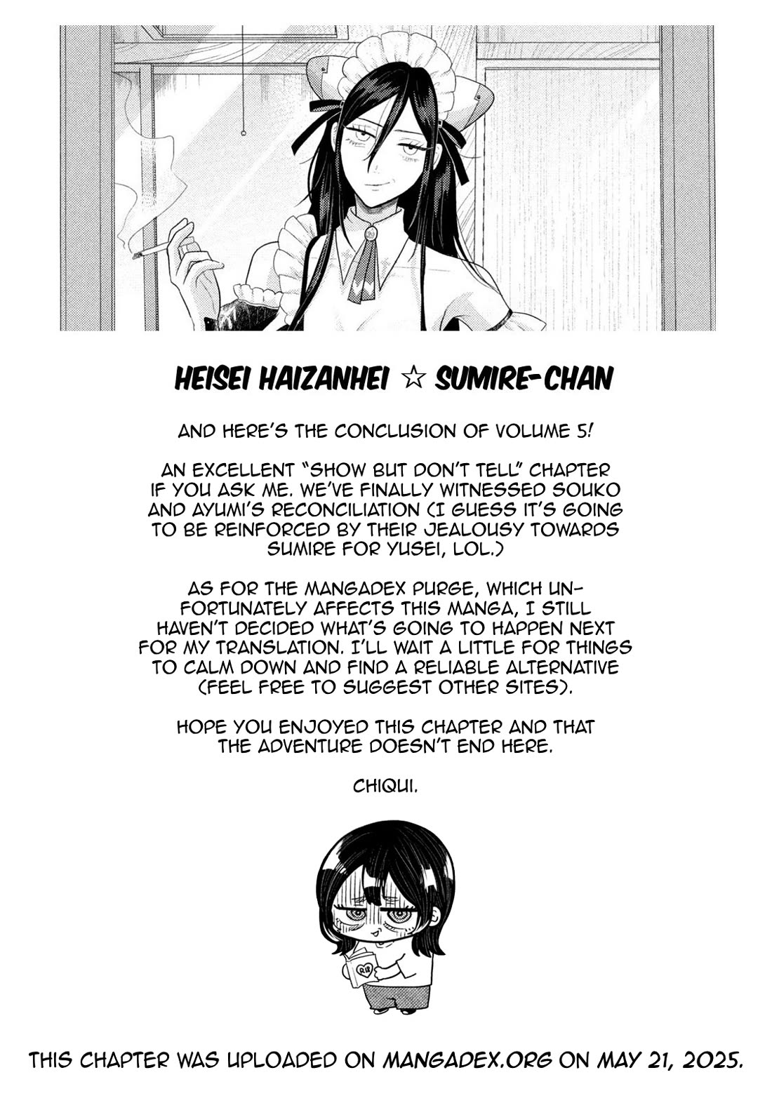 Heisei Remnant Soldier Sumire-chan chapter 41 page 18