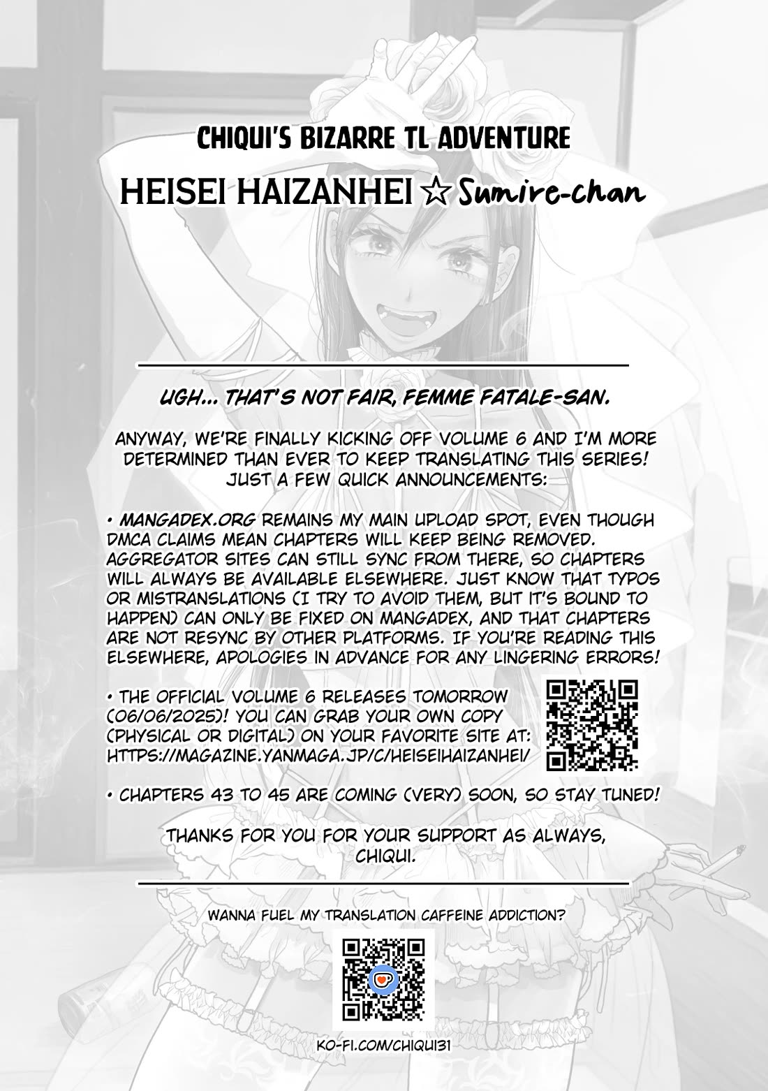 Heisei Remnant Soldier Sumire-chan chapter 42 page 22
