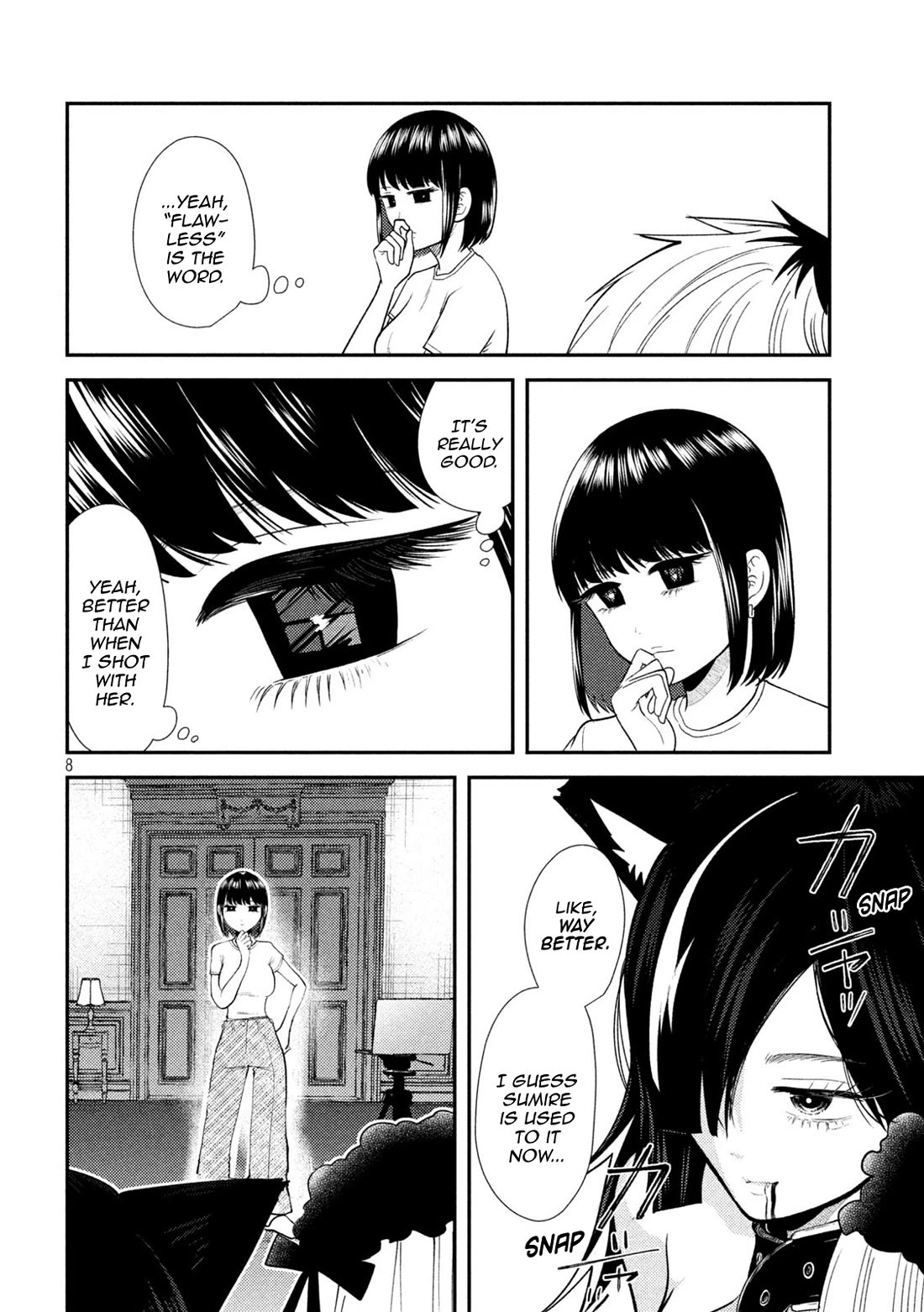 Heisei Remnant Soldier Sumire-chan chapter 43 page 8