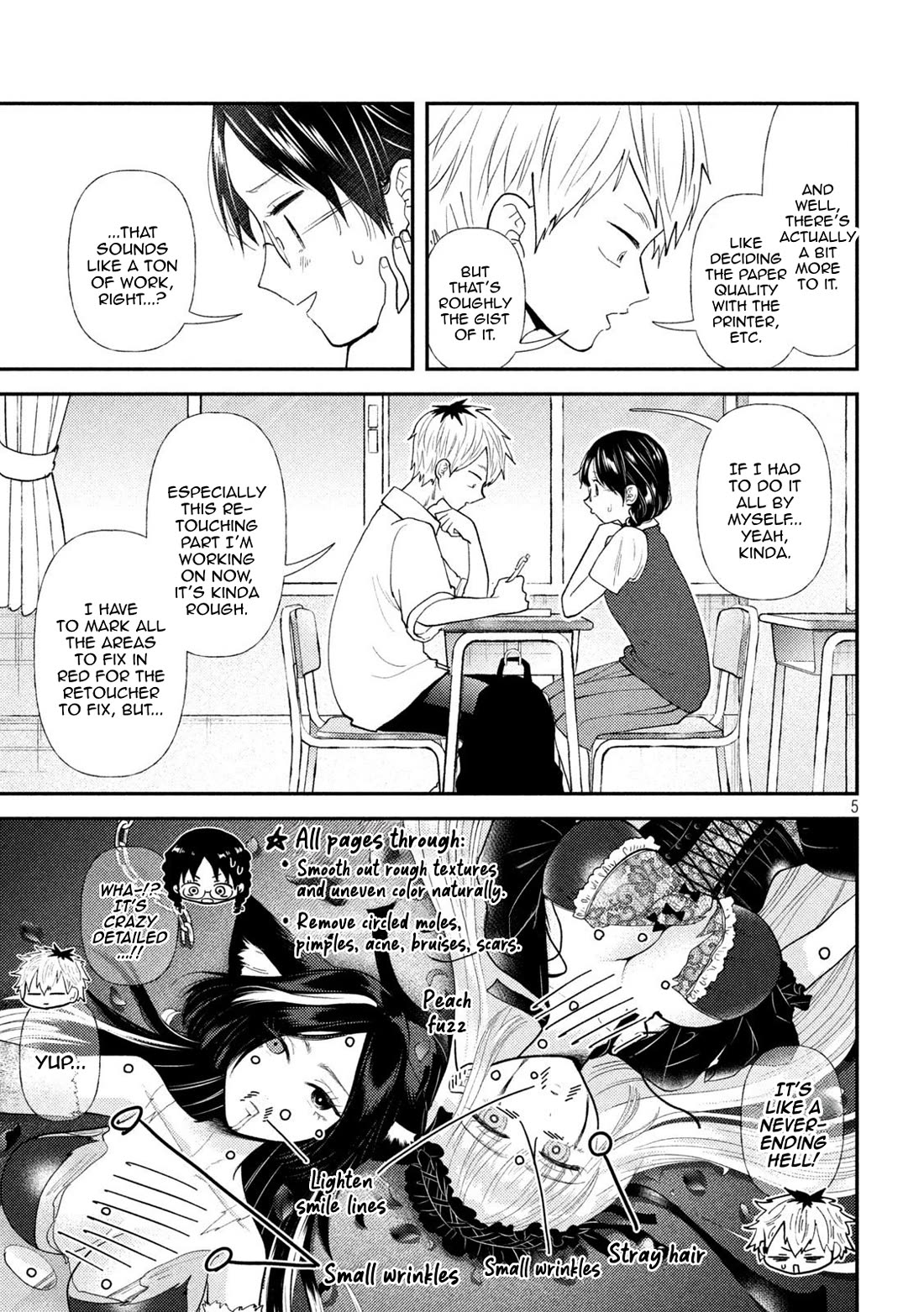 Heisei Remnant Soldier Sumire-chan chapter 44 page 5