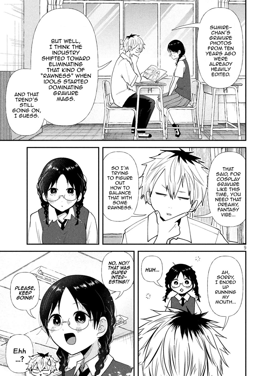 Heisei Remnant Soldier Sumire-chan chapter 44 page 9