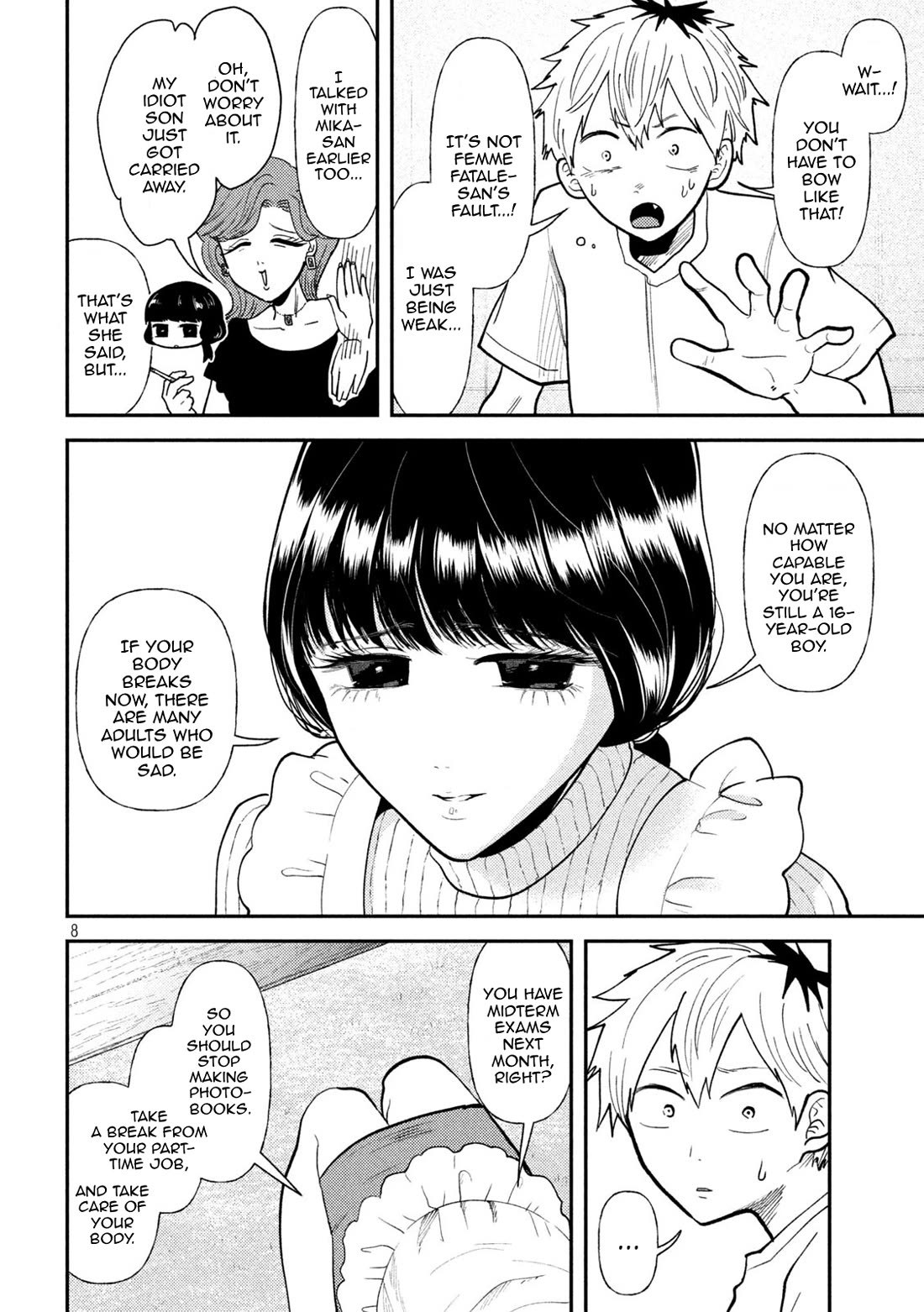 Heisei Remnant Soldier Sumire-chan chapter 46 page 8