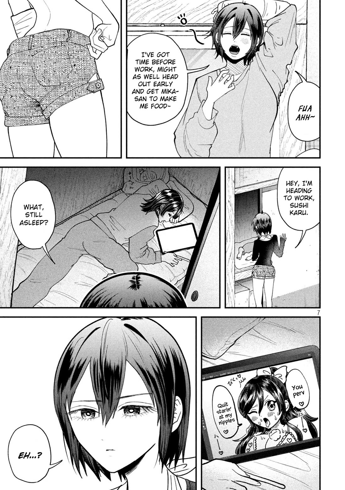 Heisei Remnant Soldier Sumire-chan chapter 51 page 7