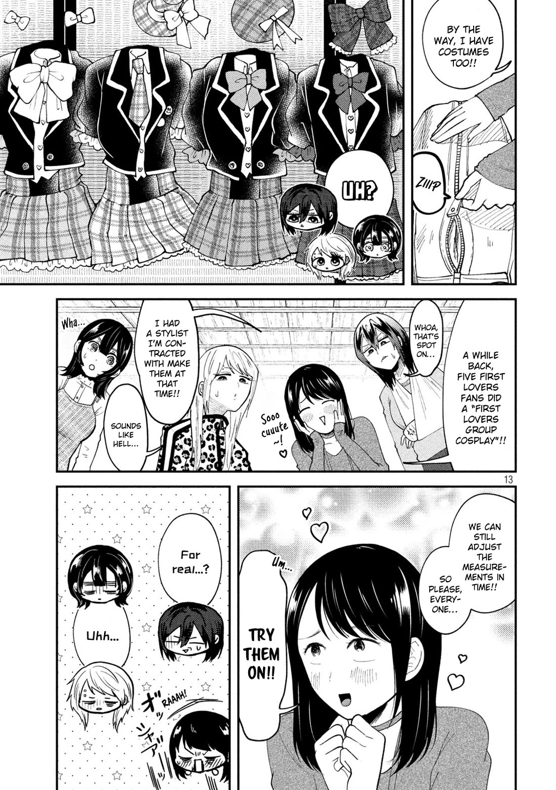 Heisei Remnant Soldier Sumire-chan chapter 55 page 13