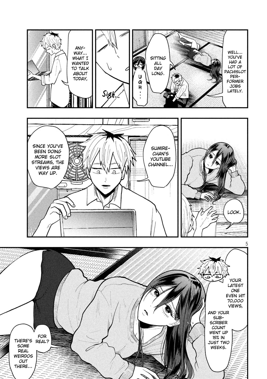 Heisei Remnant Soldier Sumire-chan chapter 67 page 5