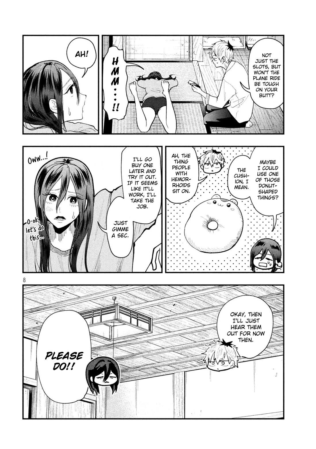 Heisei Remnant Soldier Sumire-chan chapter 67 page 8