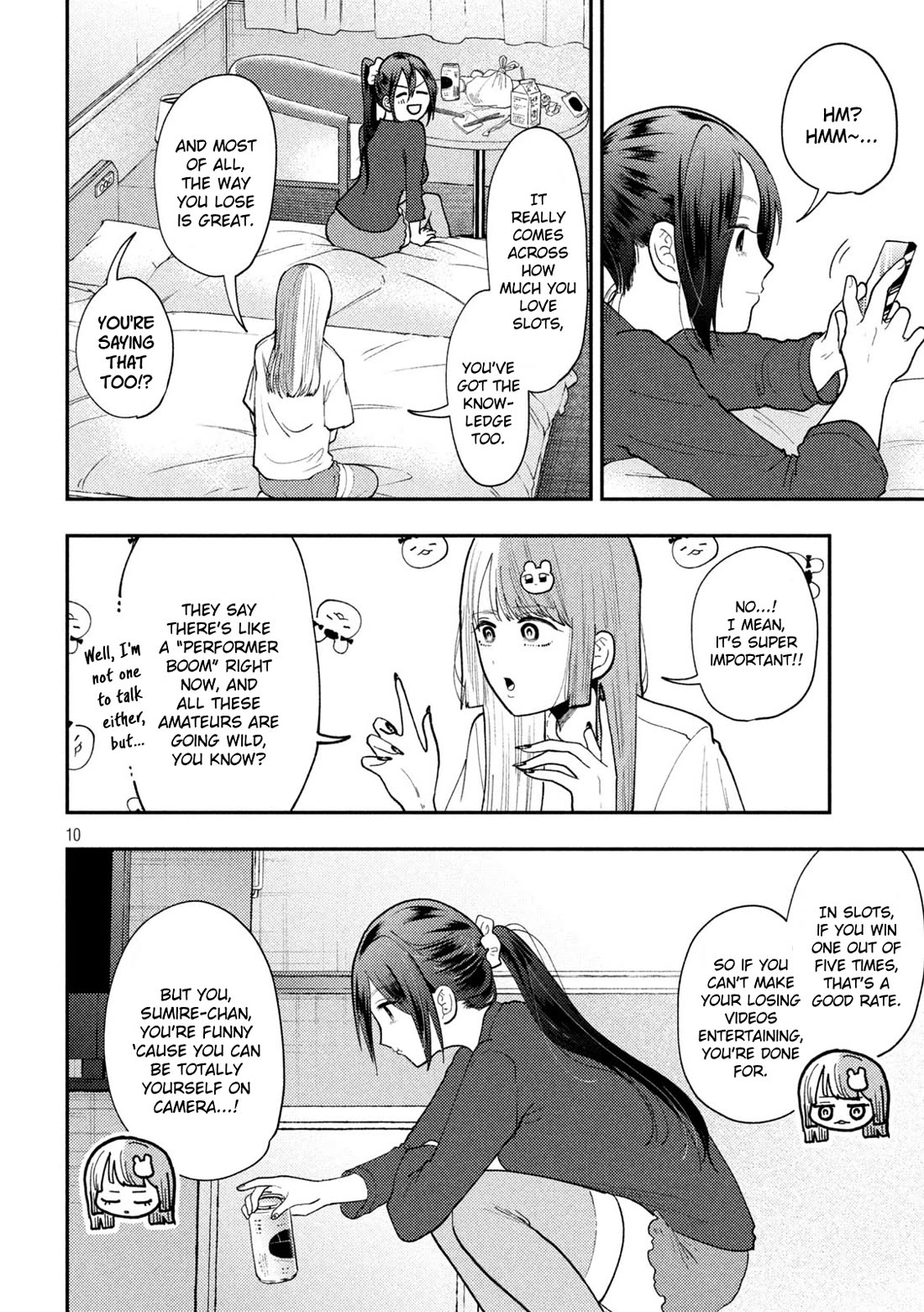 Heisei Remnant Soldier Sumire-chan chapter 68 page 10