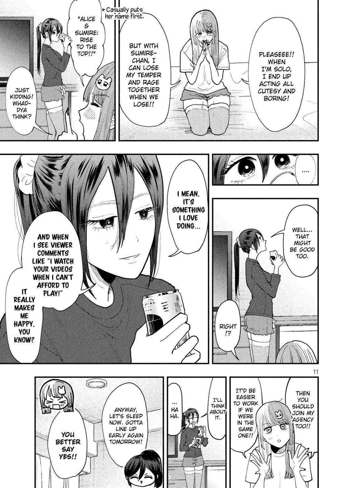 Heisei Remnant Soldier Sumire-chan chapter 68 page 11