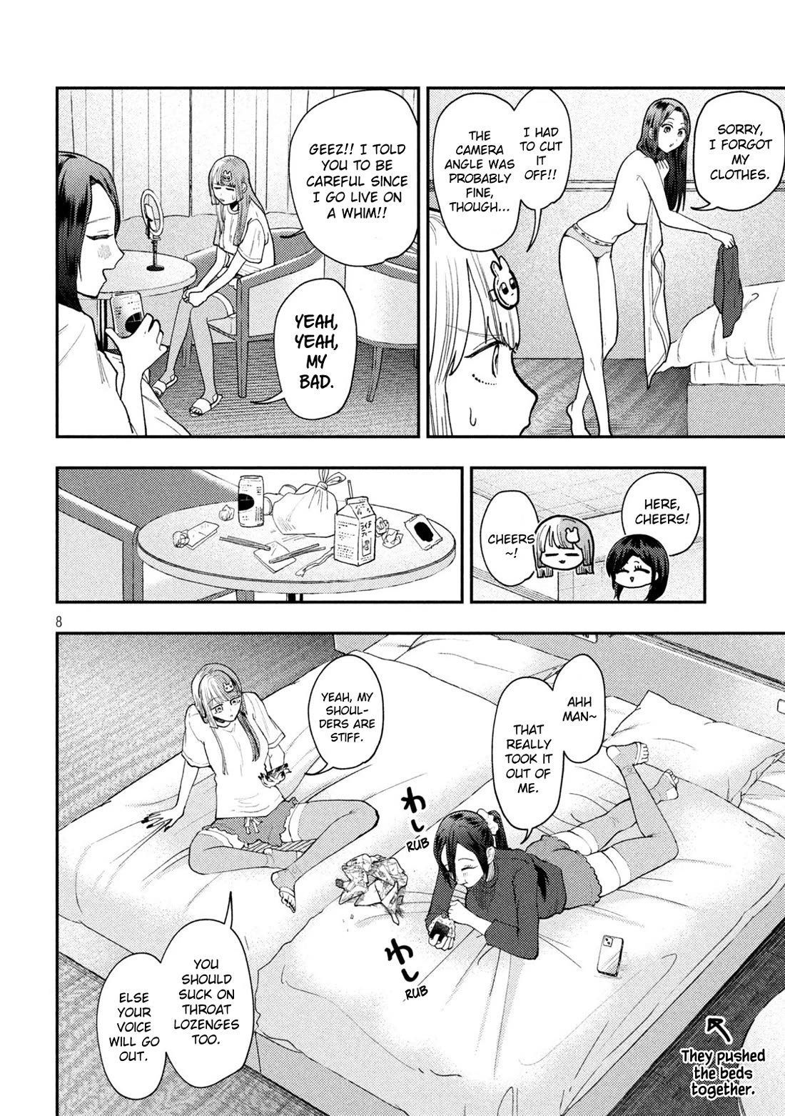 Heisei Remnant Soldier Sumire-chan chapter 68 page 8