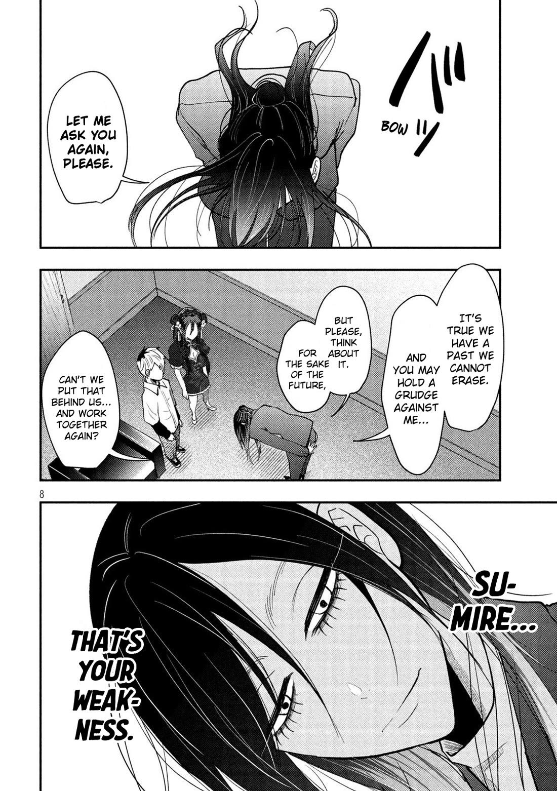 Heisei Remnant Soldier Sumire-chan chapter 71 page 8