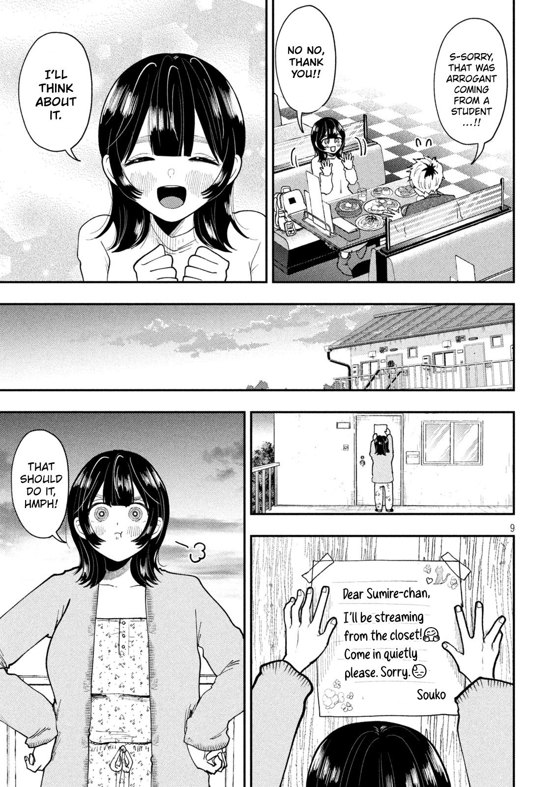 Heisei Remnant Soldier Sumire-chan chapter 94 page 9
