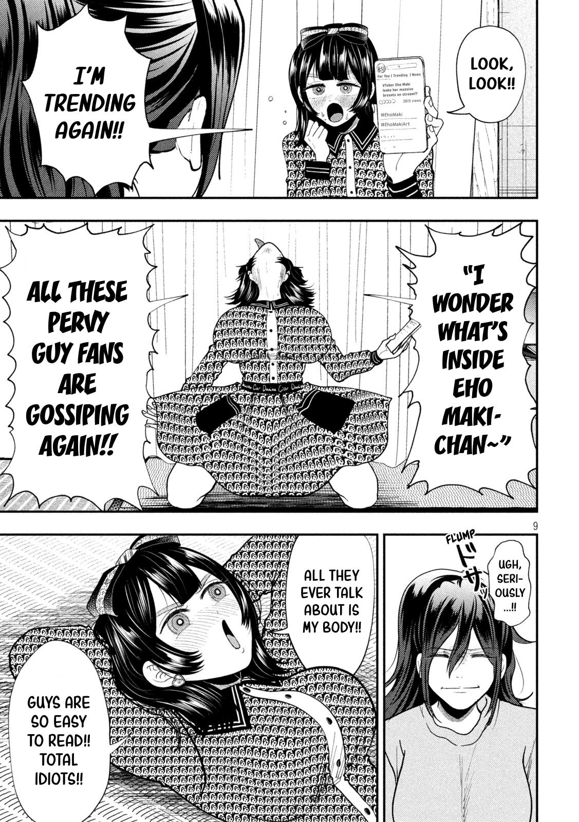 Heisei Remnant Soldier Sumire-chan chapter 95 page 9