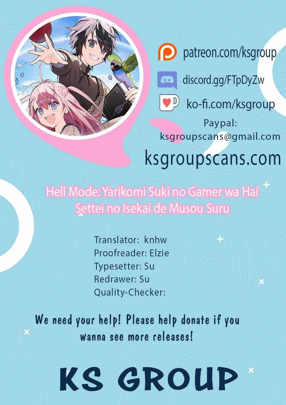 Hell Mode: Yarikomi Suki no Gamer wa Hai Settei no Isekai de Musou Suru chapter 14 page 1