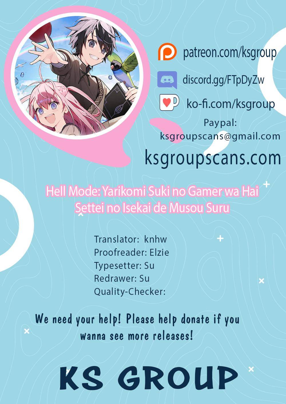 Hell Mode: Yarikomi Suki no Gamer wa Hai Settei no Isekai de Musou Suru chapter 15 page 1