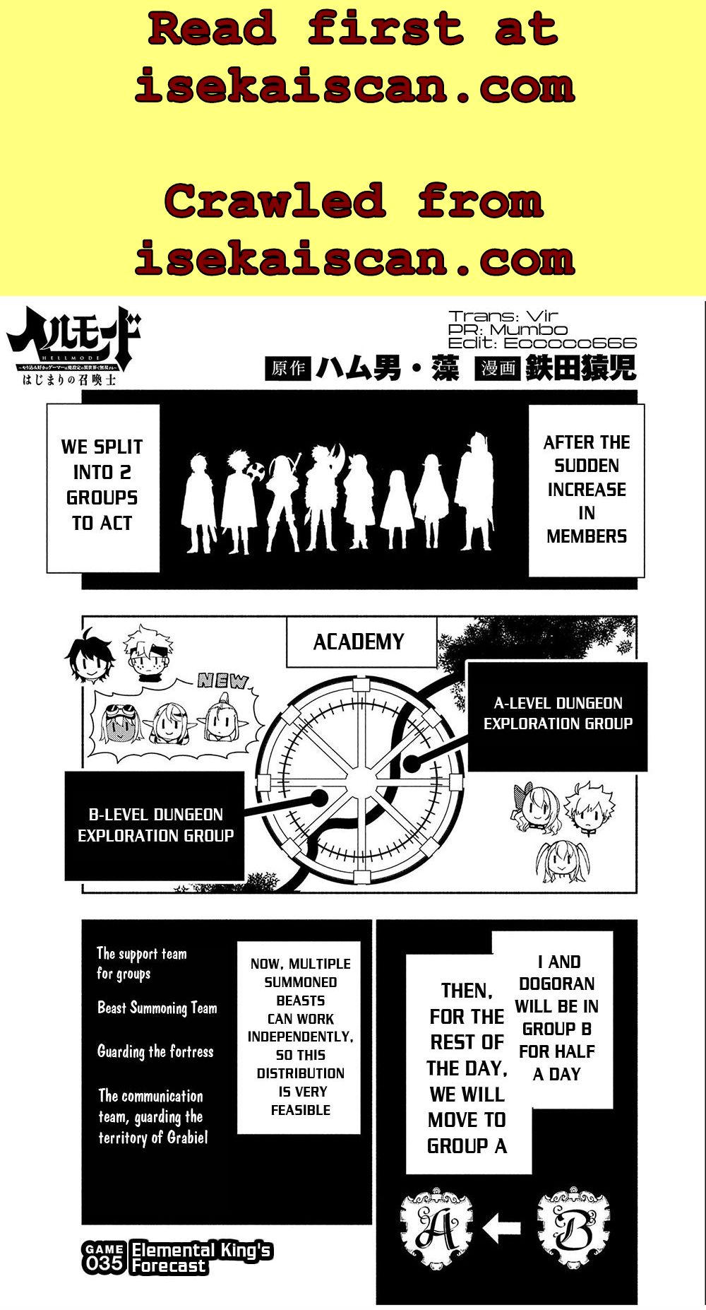 Hell Mode: Yarikomi Suki no Gamer wa Hai Settei no Isekai de Musou Suru chapter 35 page 2