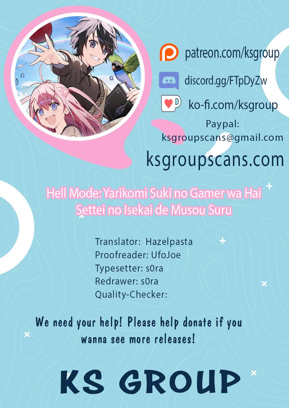 Hell Mode: Yarikomi Suki no Gamer wa Hai Settei no Isekai de Musou Suru chapter 41 page 1