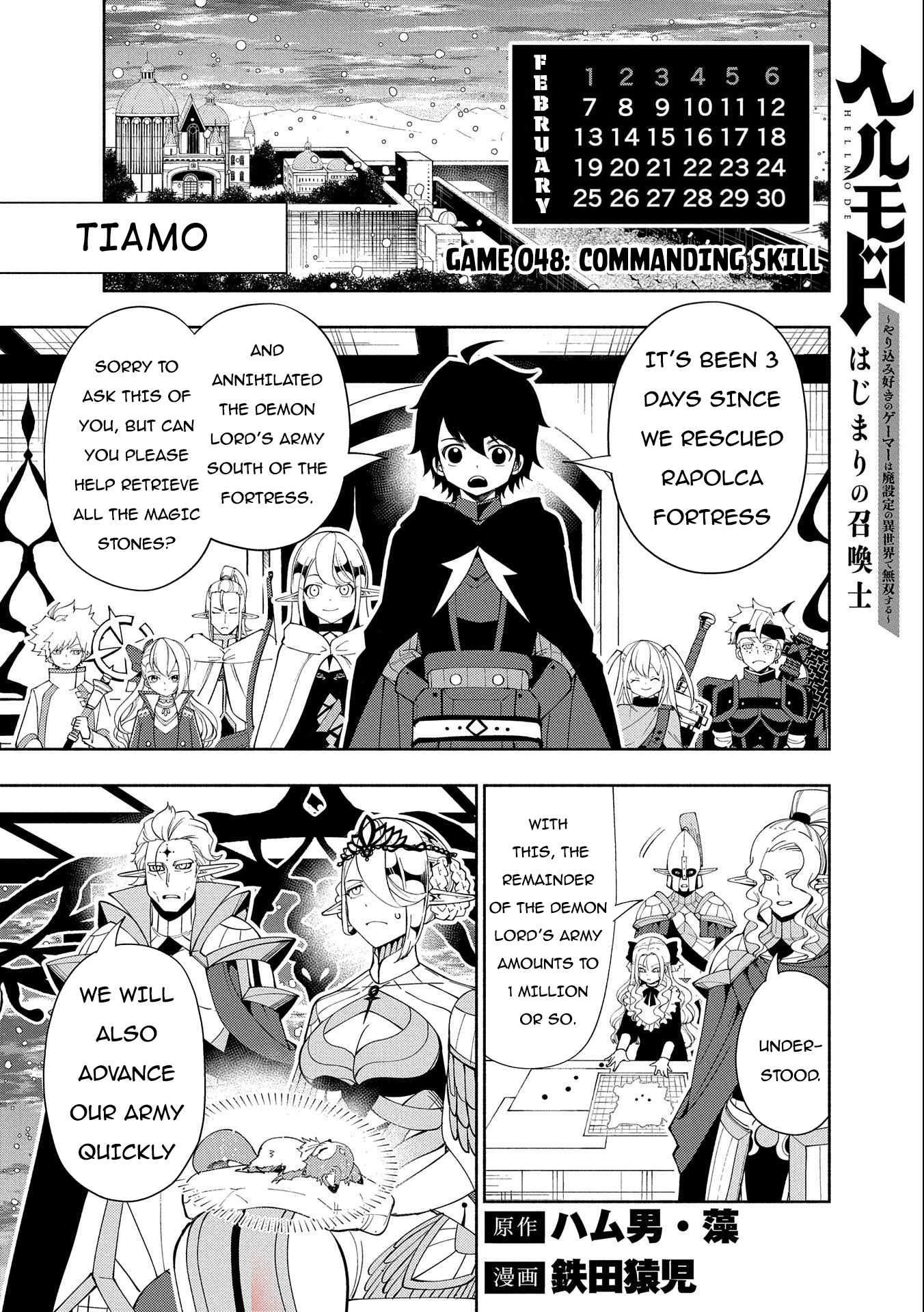 Hell Mode: Yarikomi Suki no Gamer wa Hai Settei no Isekai de Musou Suru chapter 48 page 2