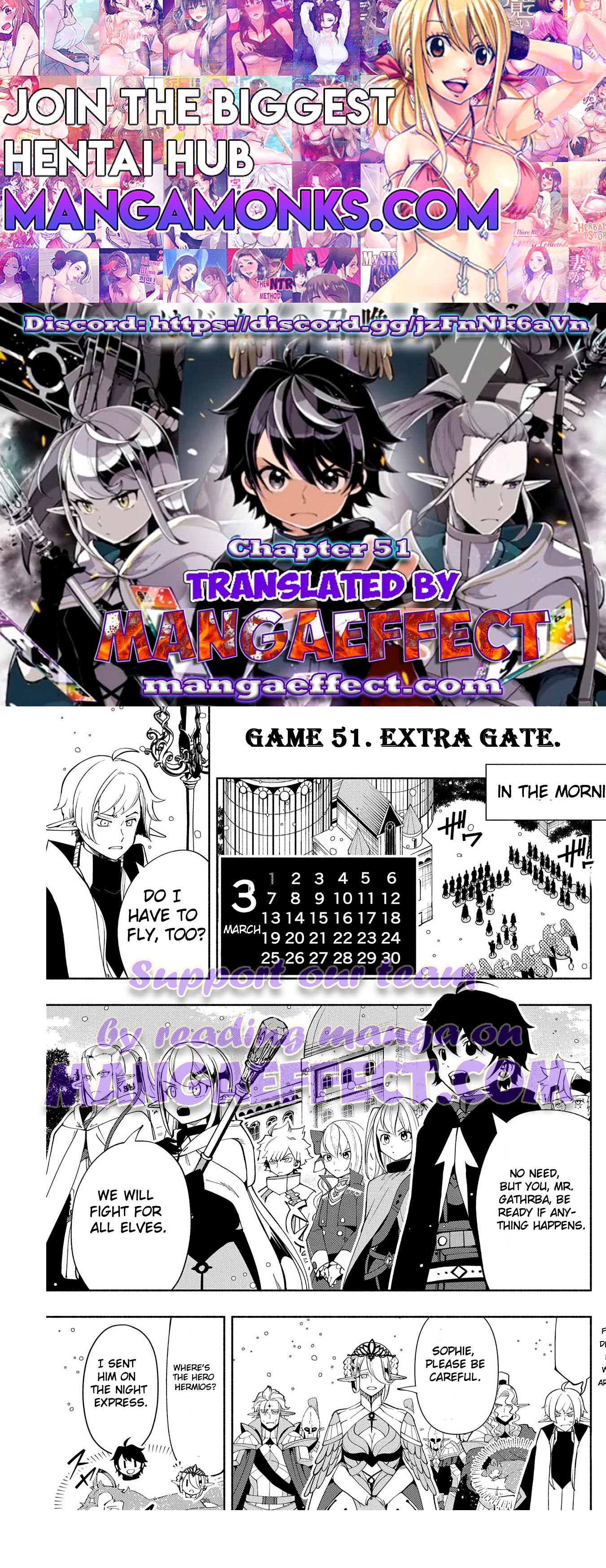 Hell Mode: Yarikomi Suki no Gamer wa Hai Settei no Isekai de Musou Suru chapter 51 page 1