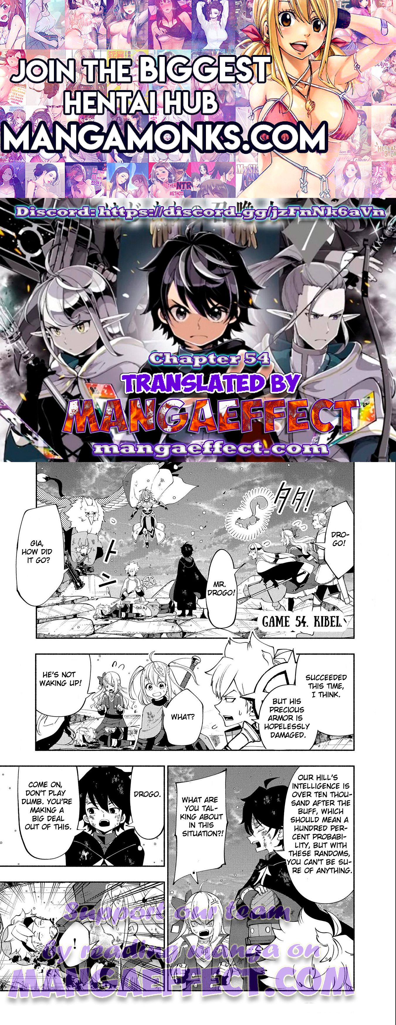 Hell Mode: Yarikomi Suki no Gamer wa Hai Settei no Isekai de Musou Suru chapter 54 page 1