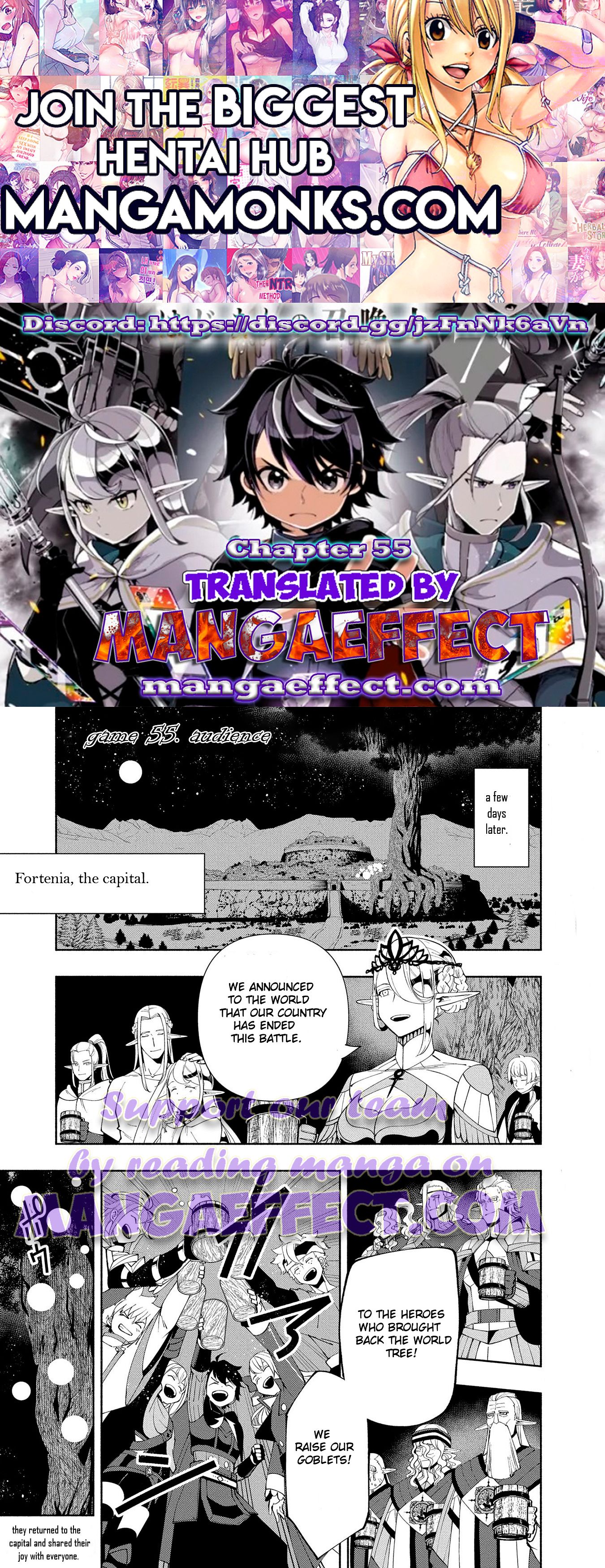 Hell Mode: Yarikomi Suki no Gamer wa Hai Settei no Isekai de Musou Suru chapter 55 page 1