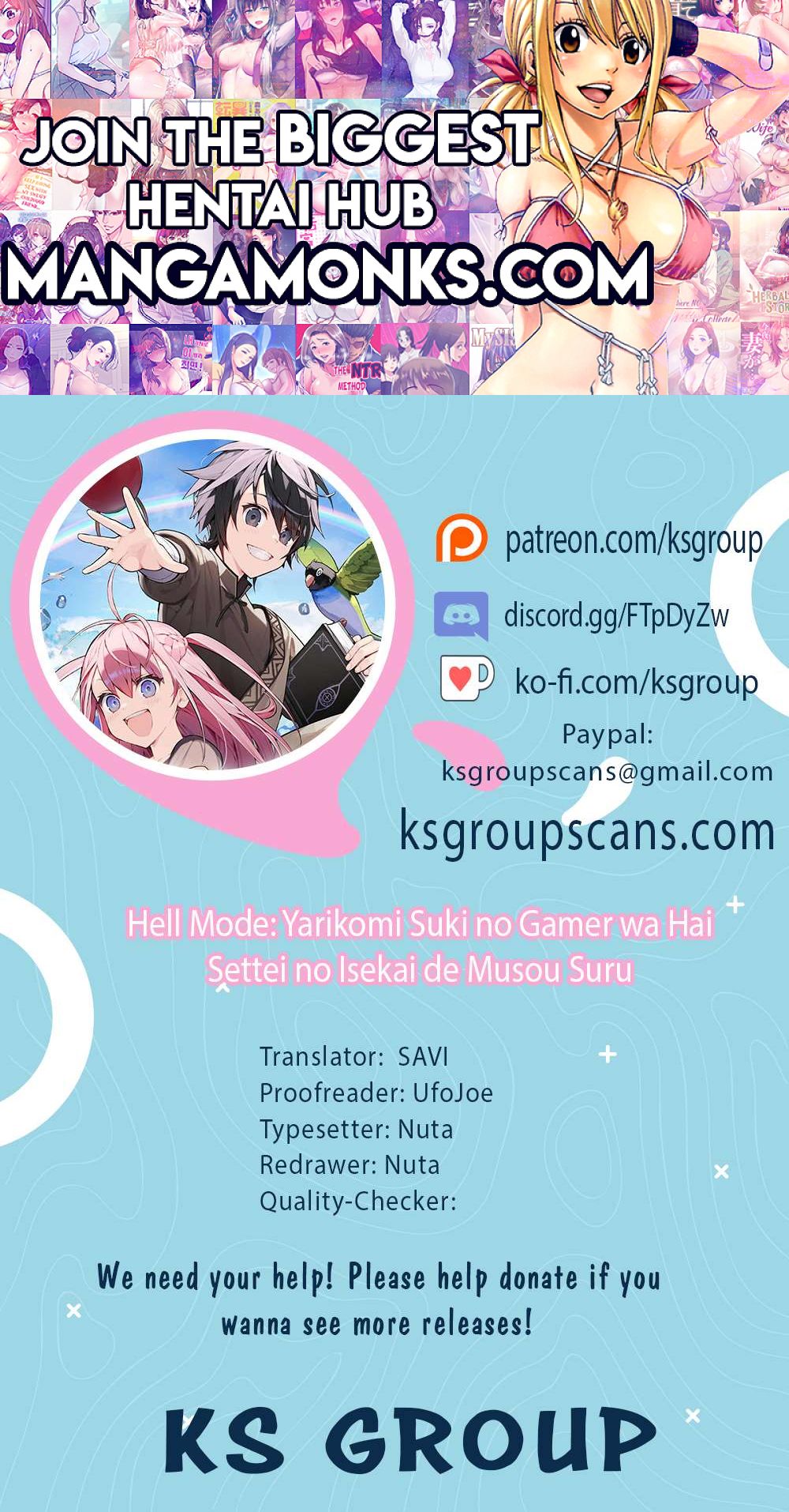 Hell Mode: Yarikomi Suki no Gamer wa Hai Settei no Isekai de Musou Suru chapter 57 page 1