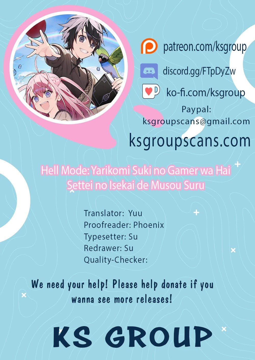 Hell Mode: Yarikomi Suki no Gamer wa Hai Settei no Isekai de Musou Suru chapter 7 page 1