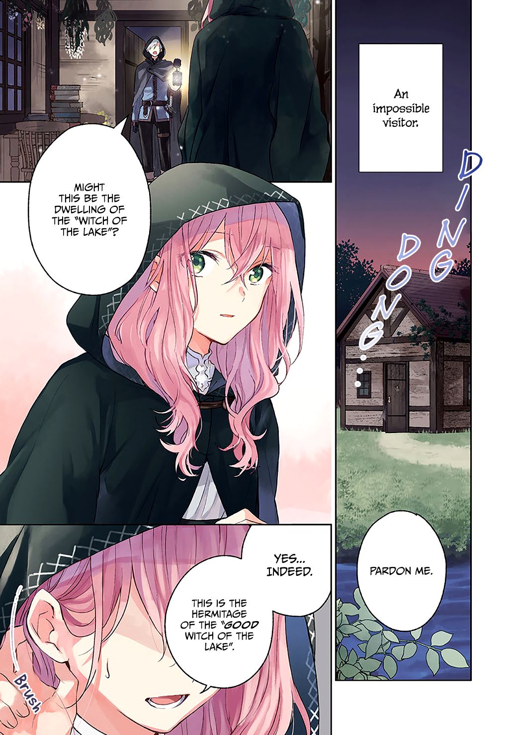 Hello, I Am A Witch, And My Crush Wants Me To Make A Love Potion! chapter 1 page 1