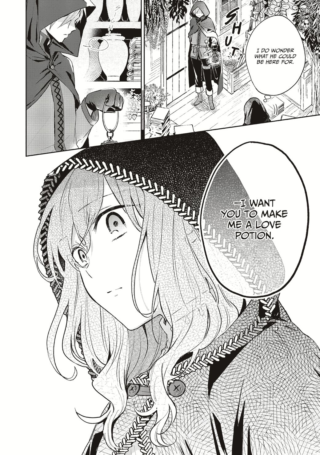 Hello, I Am A Witch, And My Crush Wants Me To Make A Love Potion! chapter 1 page 6