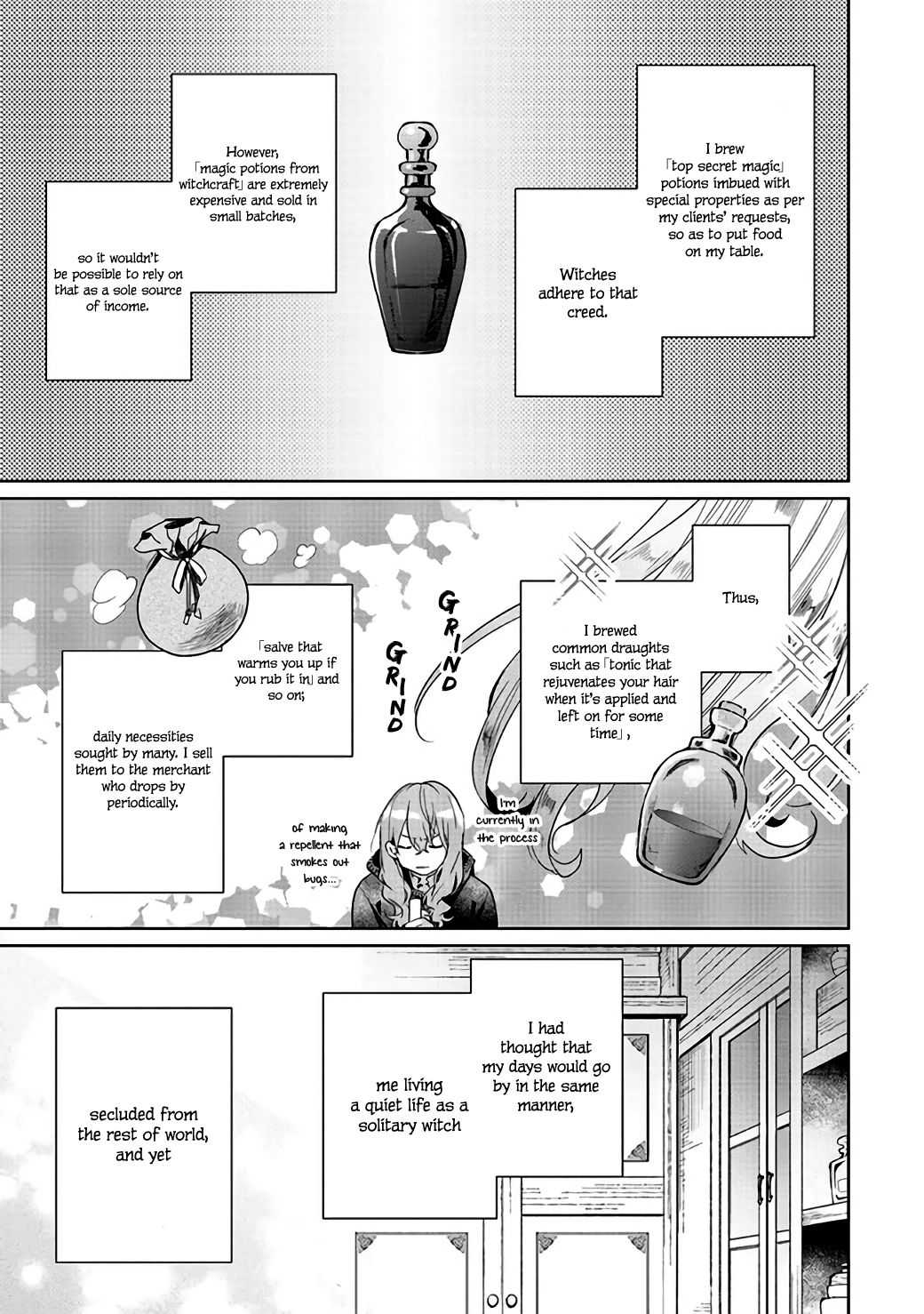 Hello, I Am A Witch, And My Crush Wants Me To Make A Love Potion! chapter 2 page 4