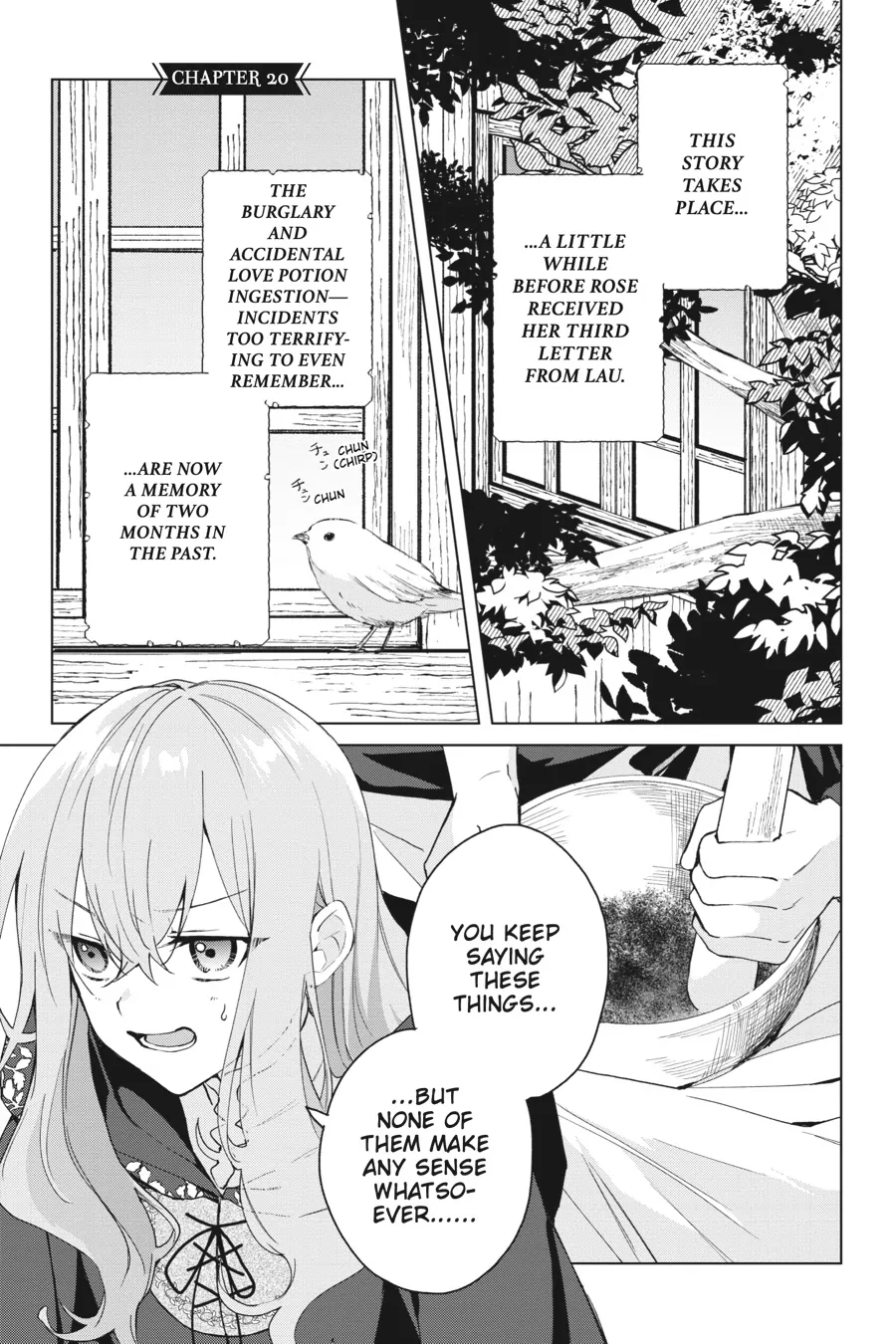 Hello, I Am A Witch, And My Crush Wants Me To Make A Love Potion! chapter 20 page 1