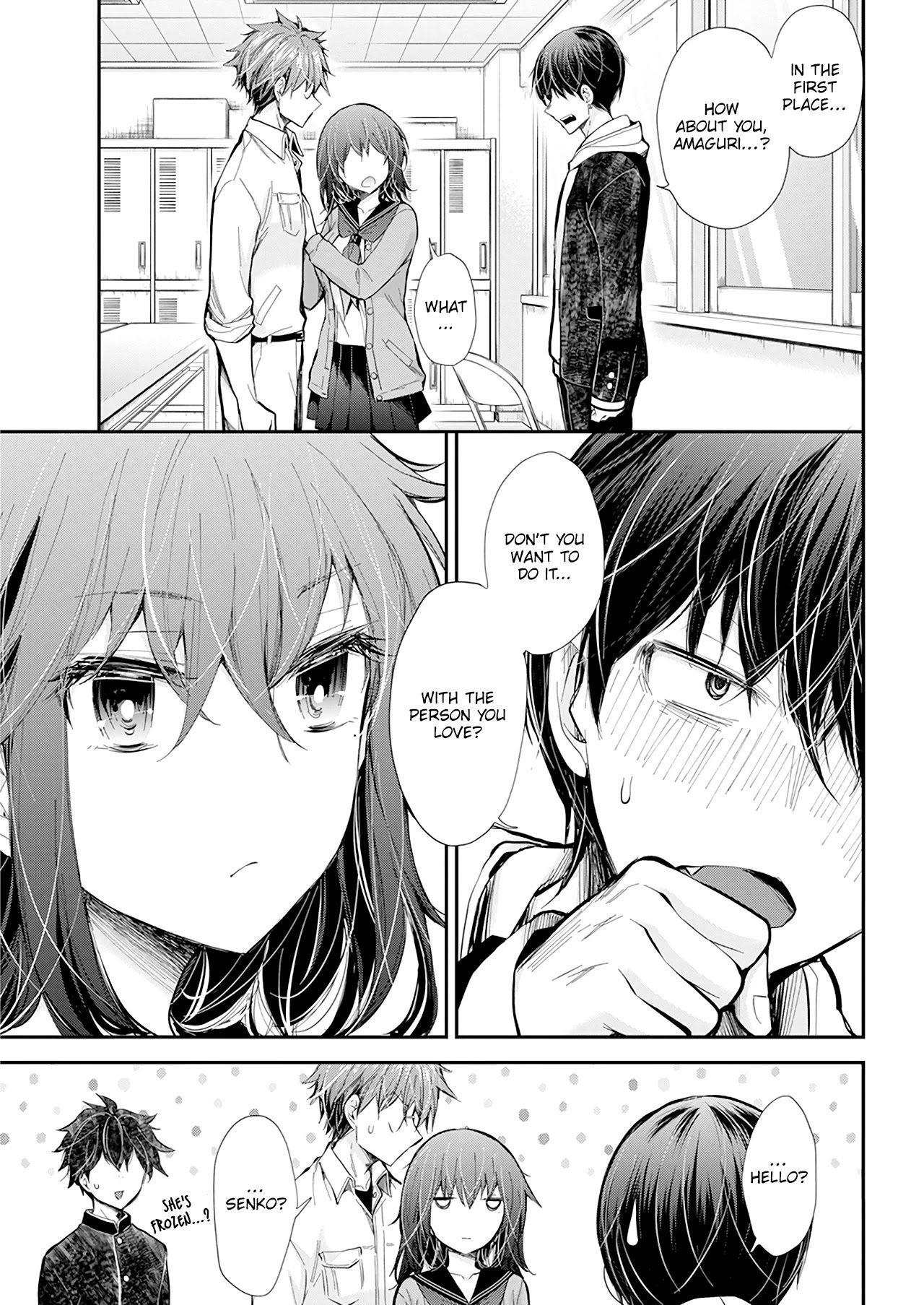 Henjo - Hen na Joshi Kousei Amaguri Senko chapter 102 page 16