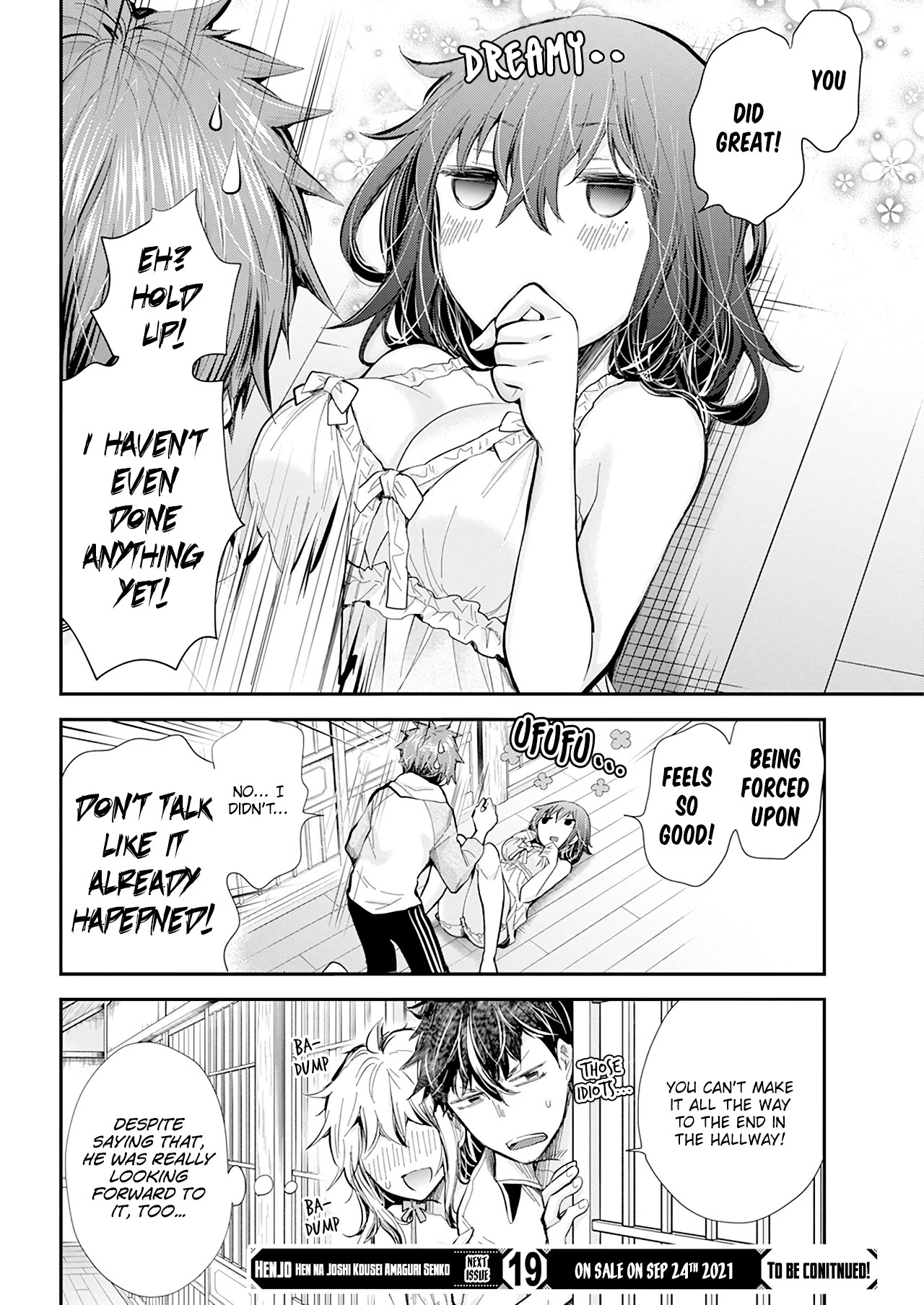 Henjo - Hen na Joshi Kousei Amaguri Senko chapter 104 page 21