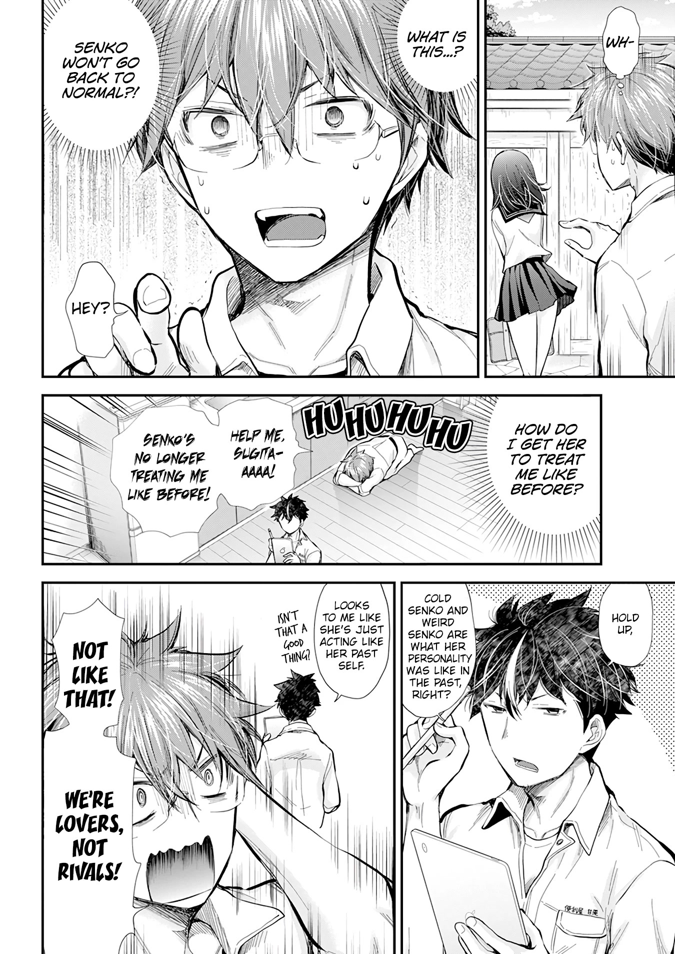 Henjo - Hen na Joshi Kousei Amaguri Senko chapter 108 page 16